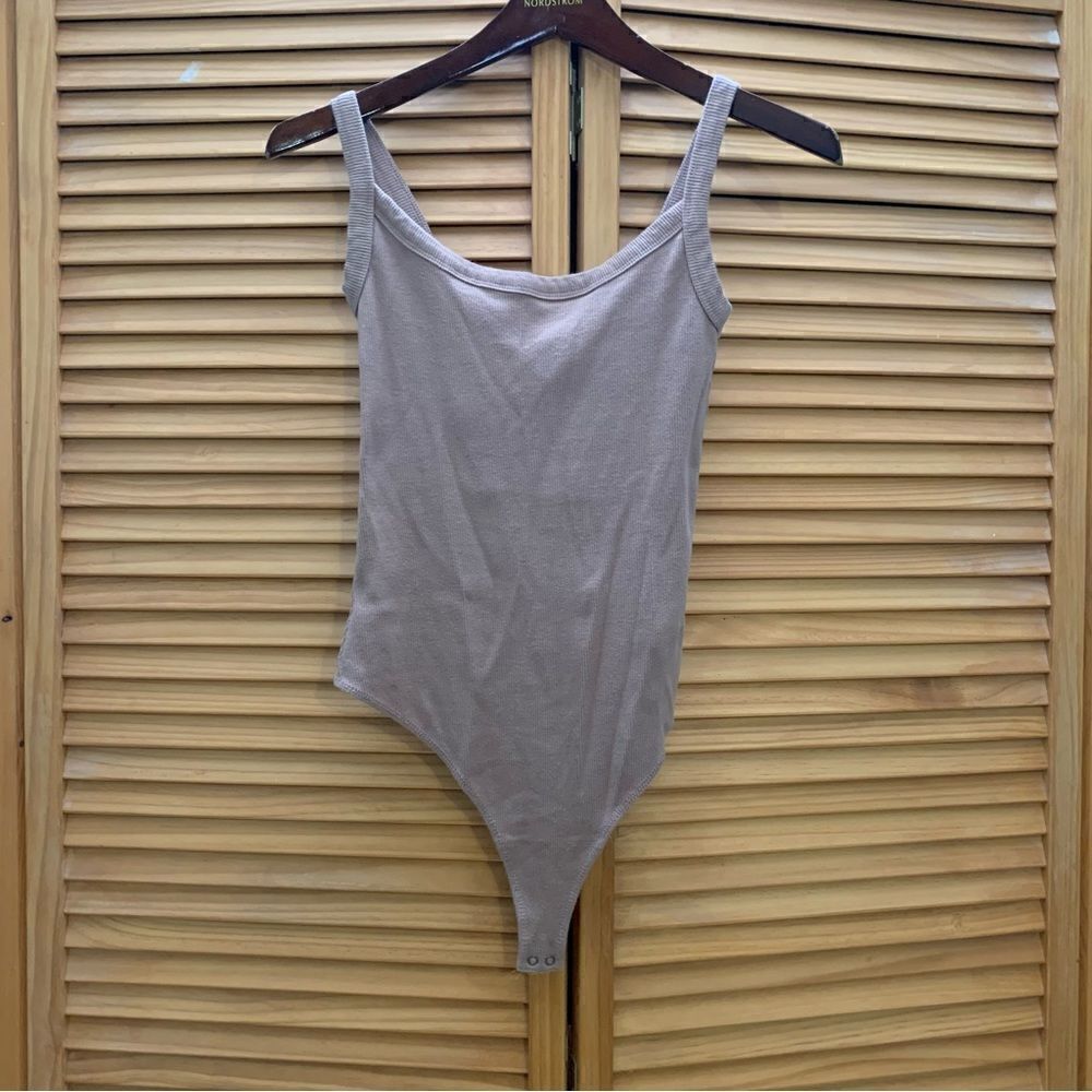 Abercrombie & Fitch Soft A&F Ribbed Bodysuit Medium